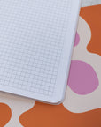 A5 Handmade Notebook with Abstract Design