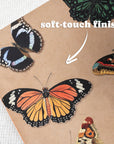 A5 Handmade Notebook with Vintage Butterfly Design