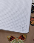 A5 Handmade Notebook with Vintage Butterfly Design