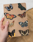 A5 Handmade Notebook with Vintage Butterfly Design