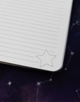 A5 Handmade Notebook with Cosmic Design