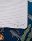 A5 & A6 Handmade Notebook with Vintage Fish Design