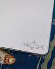 A5 & A6 Handmade Notebook with Vintage Fish Design