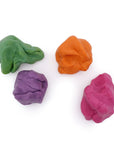 Neogrün Organic Easy Clay Set 4x120g – Orange, Green, Pink, Violet