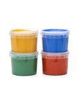 Neogrün Organic Finger Paint Set 4x120g – Blue, Yellow, Red, Green