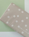Travel Changing Mat - Neutral Daisy