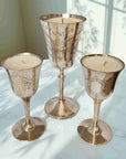 Silver Goblet Scented Candles