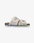 FLUFF | Sandal Grey White