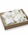 Newborn Knit Gift Box Cream and White 0 to 6 Months