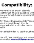 Recyclable Brush Heads-Oral-B* Compatible