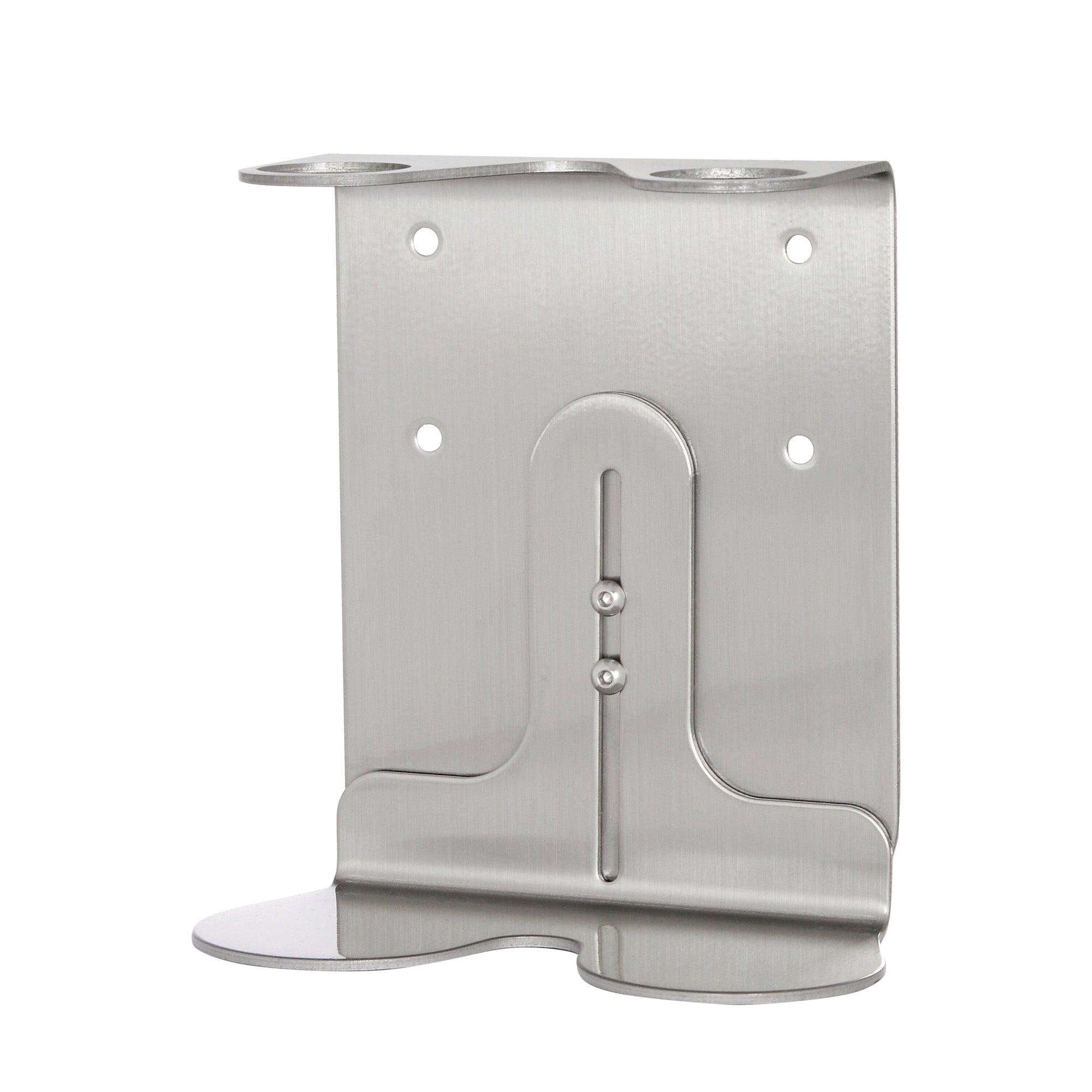 Nickel Double Wall Mounted Soap Dispenser-1
