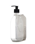 Nickel Single Wall Mounted Soap Dispenser-12