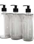 Nickel Triple Wall Mounted Soap Dispenser