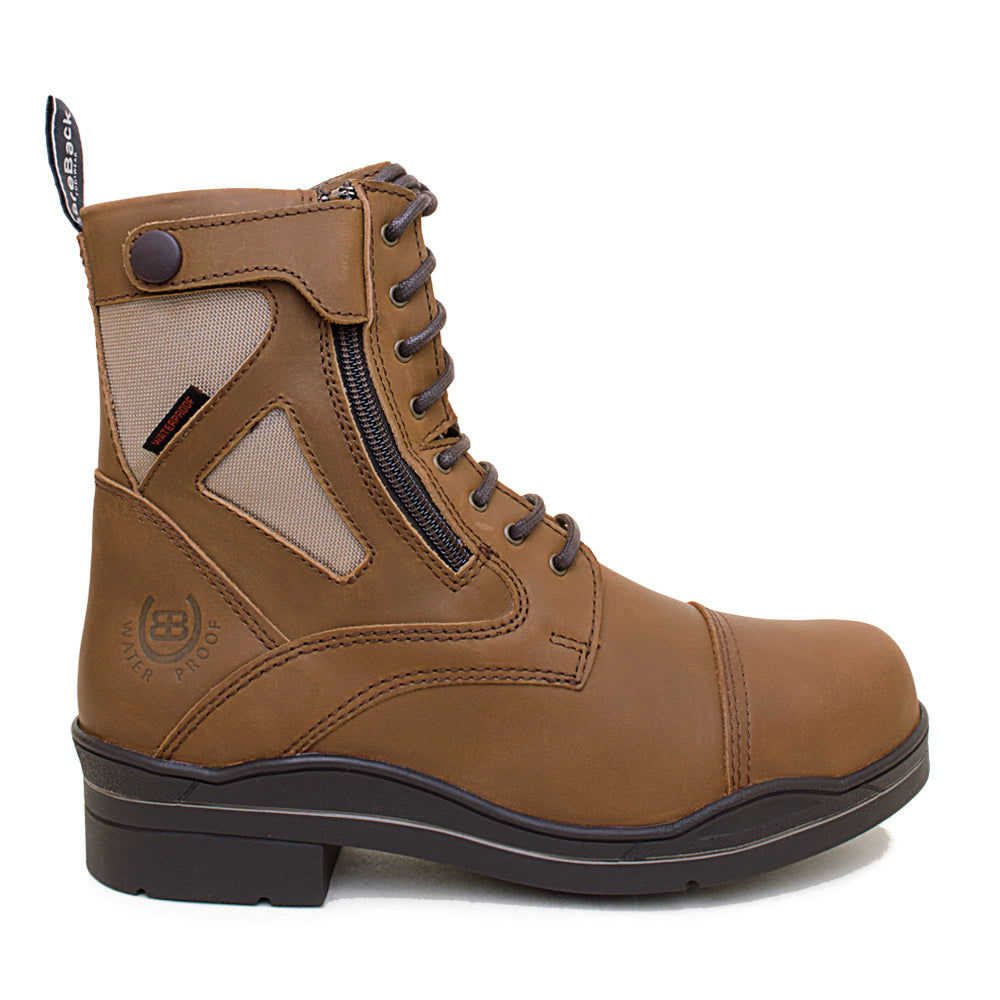 Kentucky Storm Waterproof Jodhpur Boots in Mocha