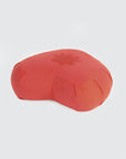 Yoga Studio GOTS Organic Cotton Crescent Lotus Zafu Buckwheat Cushion