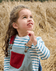 Nordic Blue Breton Stripe Top