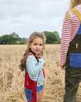 Nordic Blue Breton Stripe Top