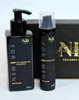 Two essentials for daily care, packed in a sleek black gift box. by North Beauty at www.brixbailey.com