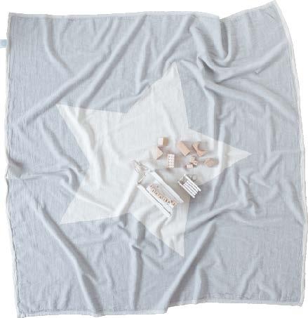Premium organic cotton baby blanket, soft and stylish dove grey throw for infants, cozy pram wrap, best-selling luxury nursery essential by Wildash London at brixbailey.com