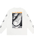 Novels Long Sleeve Unisex Shirt in White