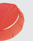 Yoga Studio GOTS Organic Cotton Crescent Lotus Zafu Buckwheat Cushion