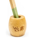 Bamboo Toothbrush Stand - Adult