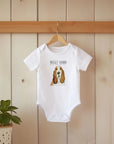 Basset Hound Baby Bodysuit: For the Littlest Guilt Trip Enthusiast!