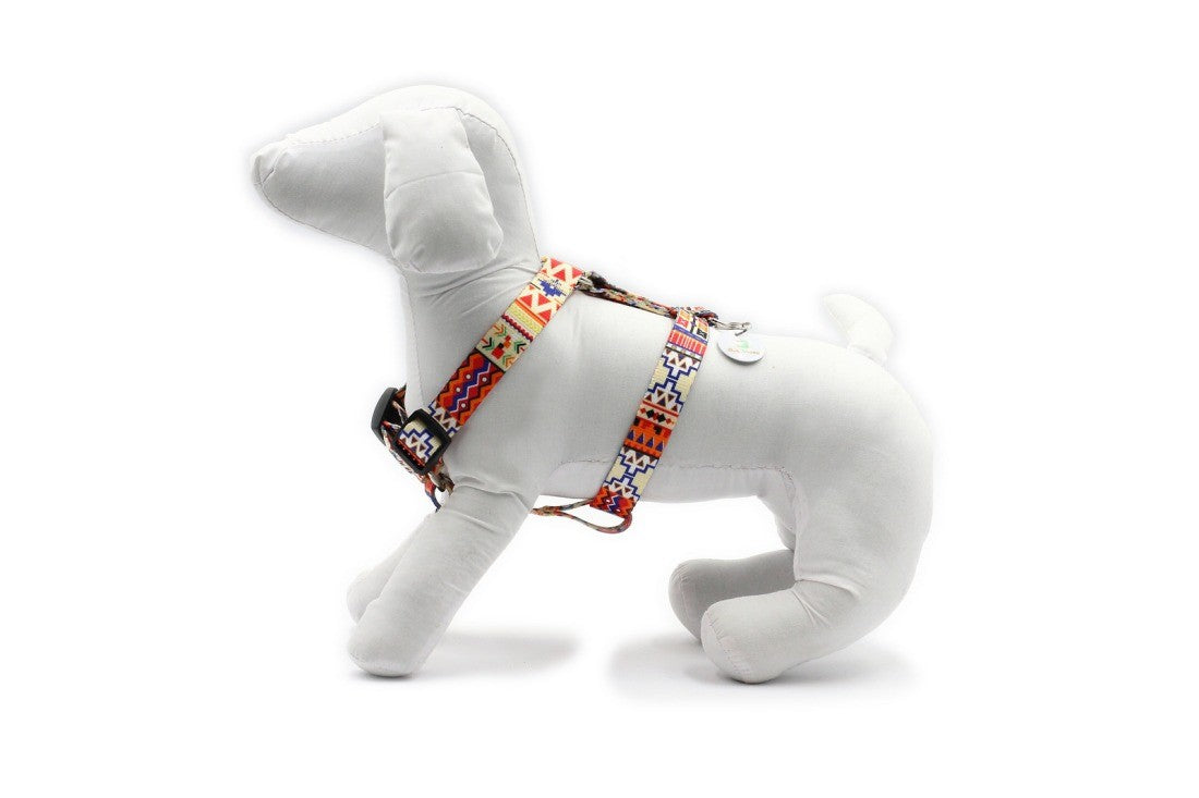 Boho Nylon Adjustable Dog Harness