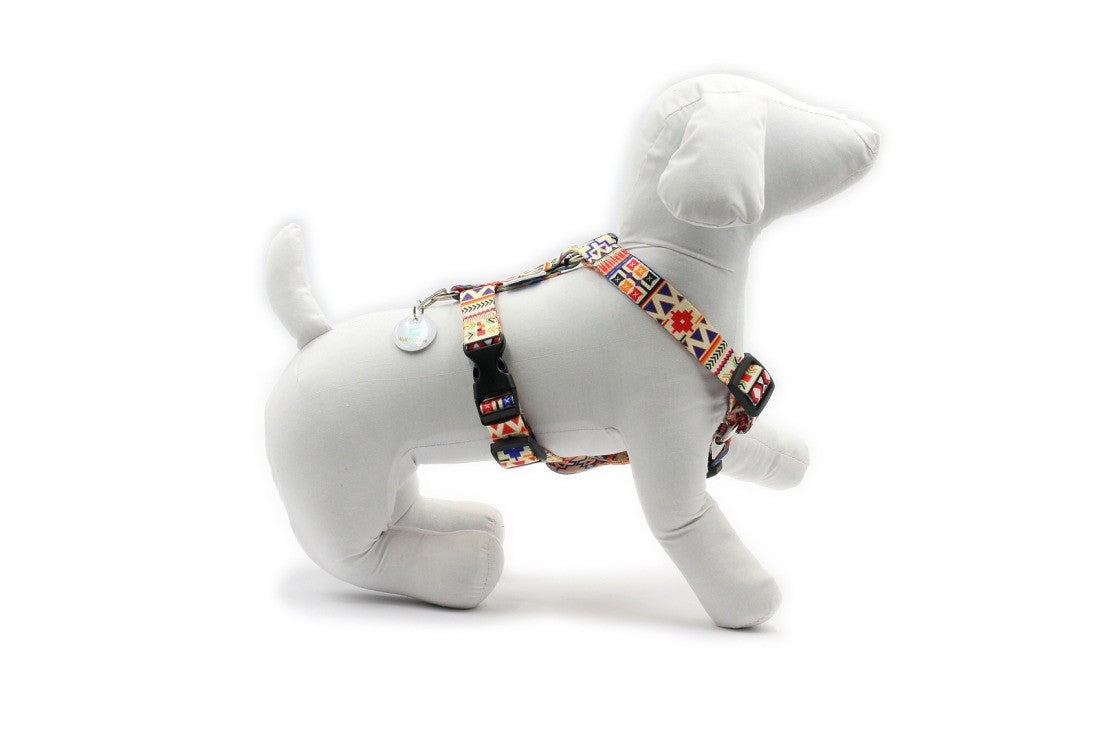Boho Nylon Adjustable Dog Harness