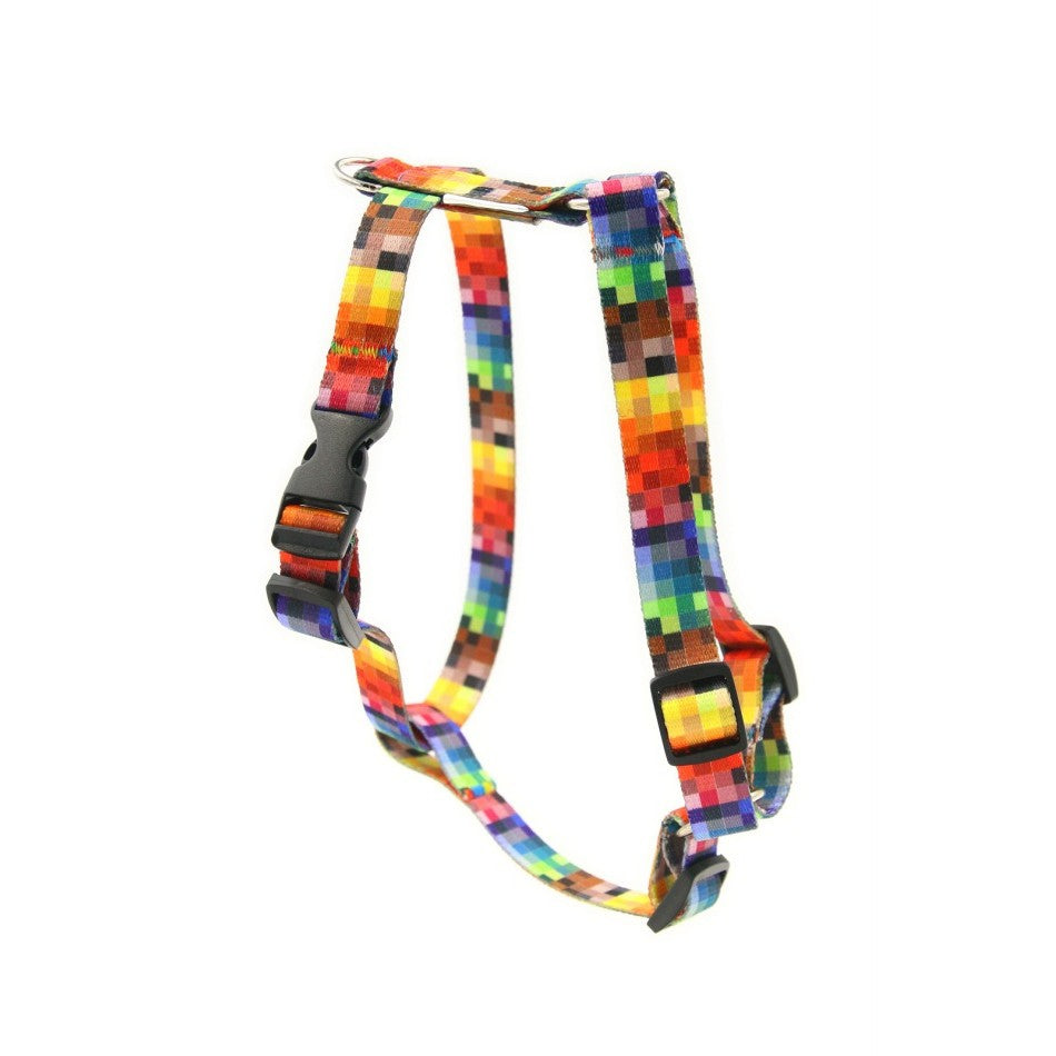 Nylon Pixels Adjustable Dog Harness