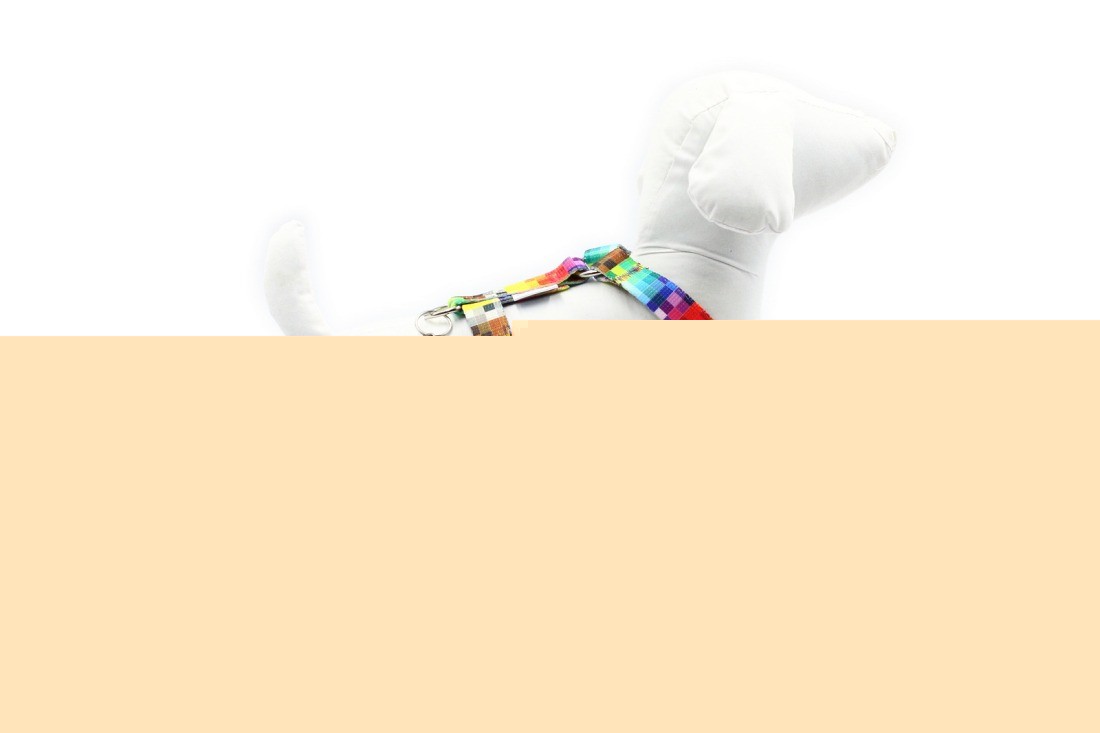 Nylon Pixels Adjustable Dog Harness