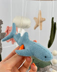 Ocean Drift Felt Cot Mobile