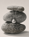 Ocean-Inspired Silver Seashell Necklace