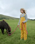 Ochre Chunky Cord Dungarees