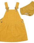 Ochre Corduroy Dress