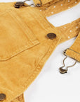 Ochre Corduroy Dress