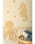 Wooden Wall Decoration - Octopus