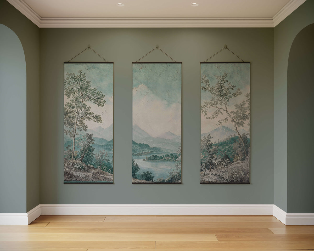 Tranquil Lake Tapestry