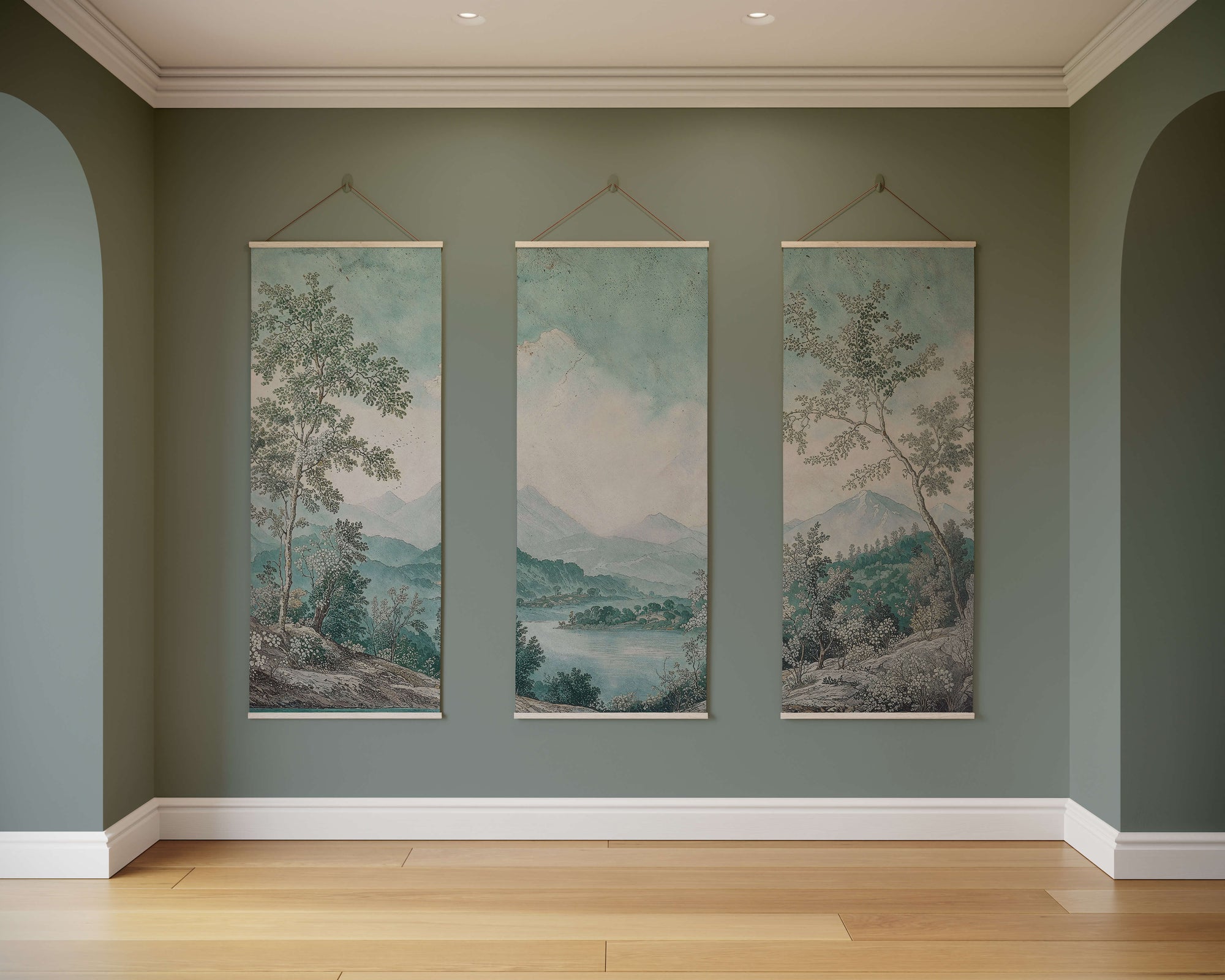 Tranquil Lake Tapestry