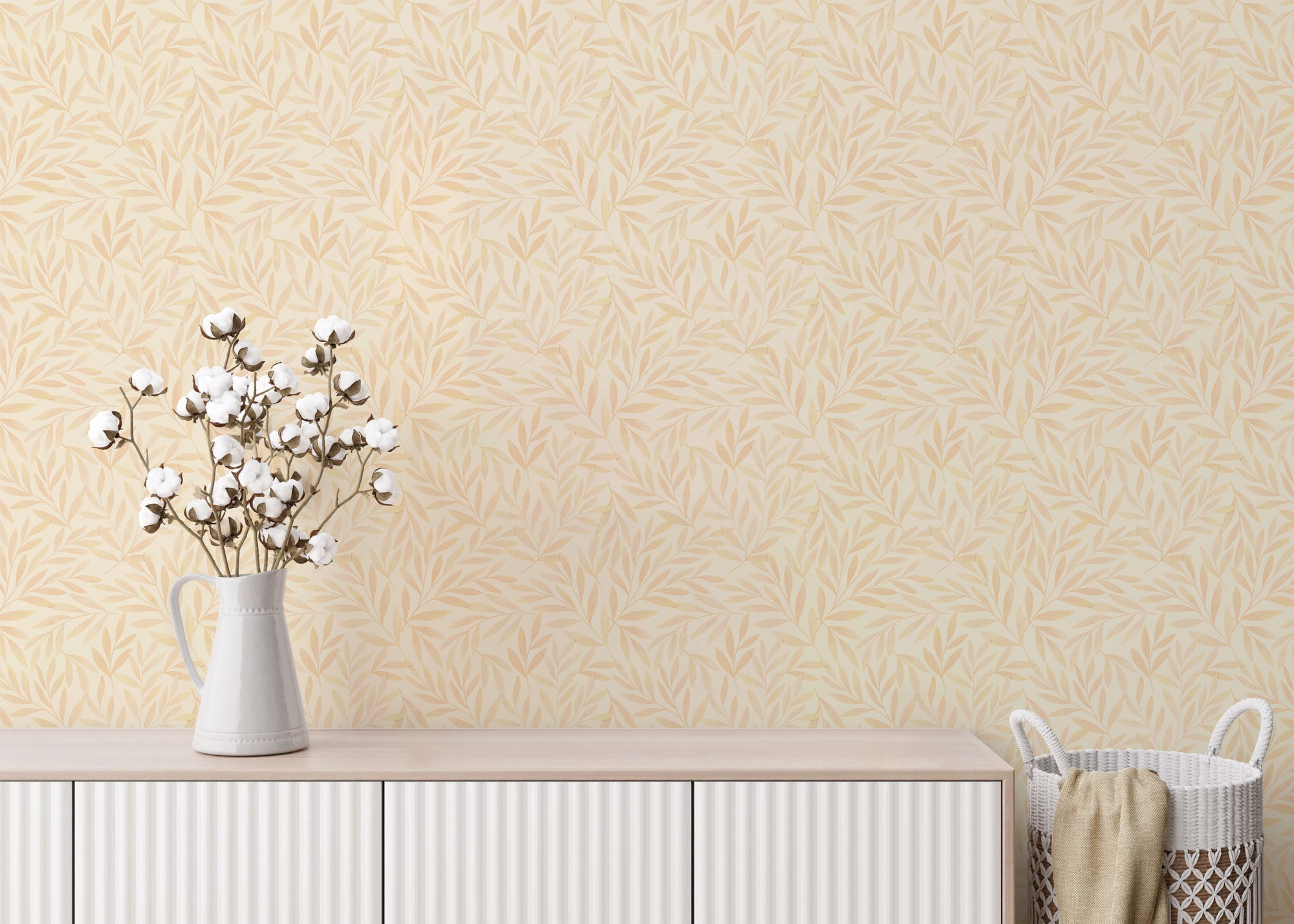 Olea Olive Leaf Wallpaper