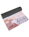 Yoga Mat | 6mm Thick | Purple | Non-Slip | Eco Friendly | Yune Yoga | Oak-2