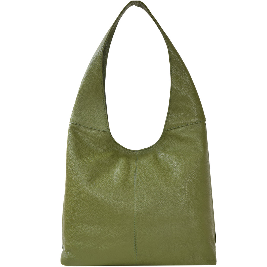Olive Green Brix and Bailey Ethical Leather Handbag