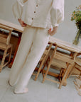 Maya Linen Trousers - Natural