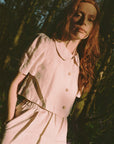 Frances Linen Cropped Blouse  - Primrose - size M on pre-order for end of September delivery
