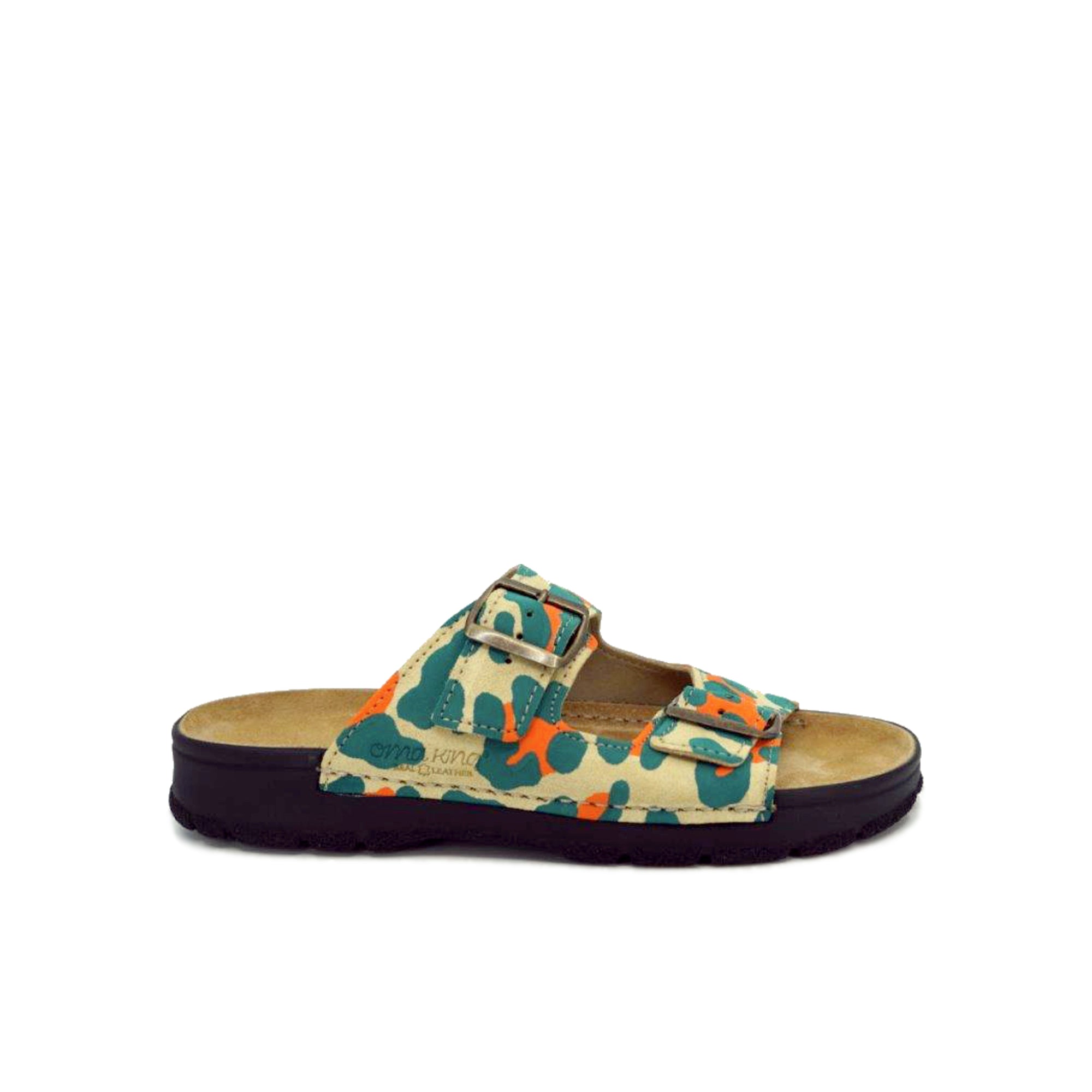 Multicolor Leather Sandals