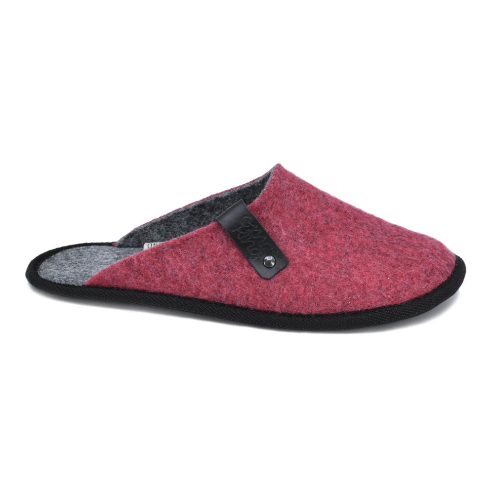 Navi Women&#39;s Slippers Made from Recycled Plastic Bottles - Red