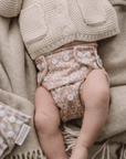 One Size All-In-One Reusable Cloth Nappy - Bloom