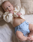 One Size All-In-One Reusable Cloth Nappy - Dusty Blue