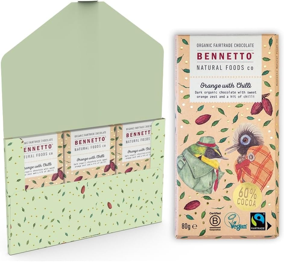 Dark Chocolate Orange and Chilli Bar