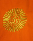 Yoga Mat Duffel Bag with Embroidered OM Design